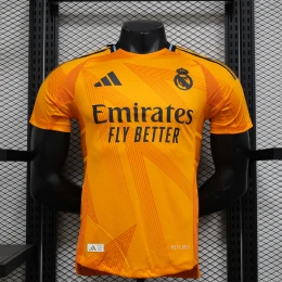 Футболка Real Madrid Away 24/25 Top orange #1