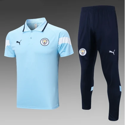 Костюм поло Man City blue