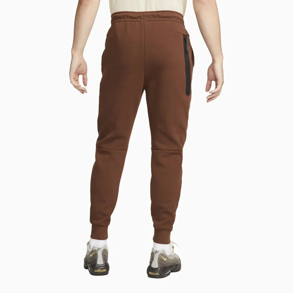 Костюм Nike Tech Fleece zip logo brown #2