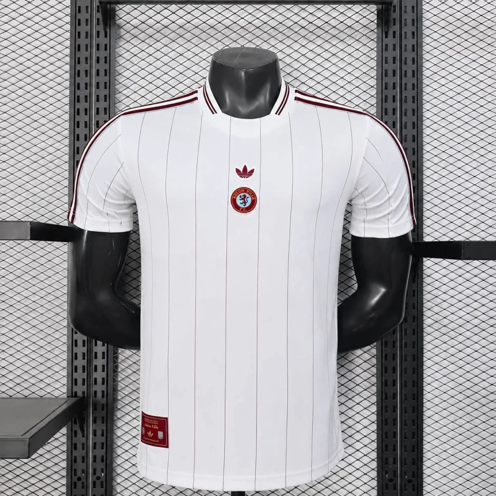 Футболка Aston Villa Terrace Icons white/bordo #1