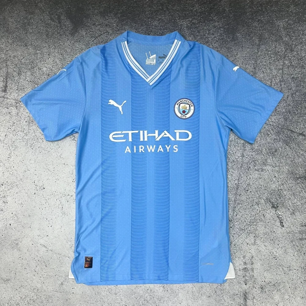 Футболка Man City Home 23/24 Top blue #1