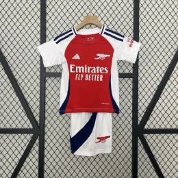 Детская футбольная форма Arsenal Home 24/25 red #1