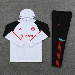 Костюм худи Man United white/black #1