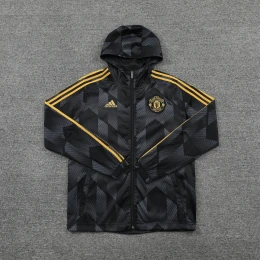 Ветровка Man United 23/24 black/yellow #1