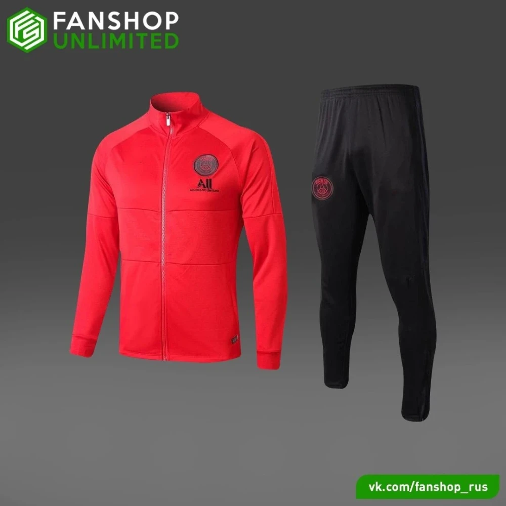 Костюм PSG red/black – официальная экипировка в Москве #1