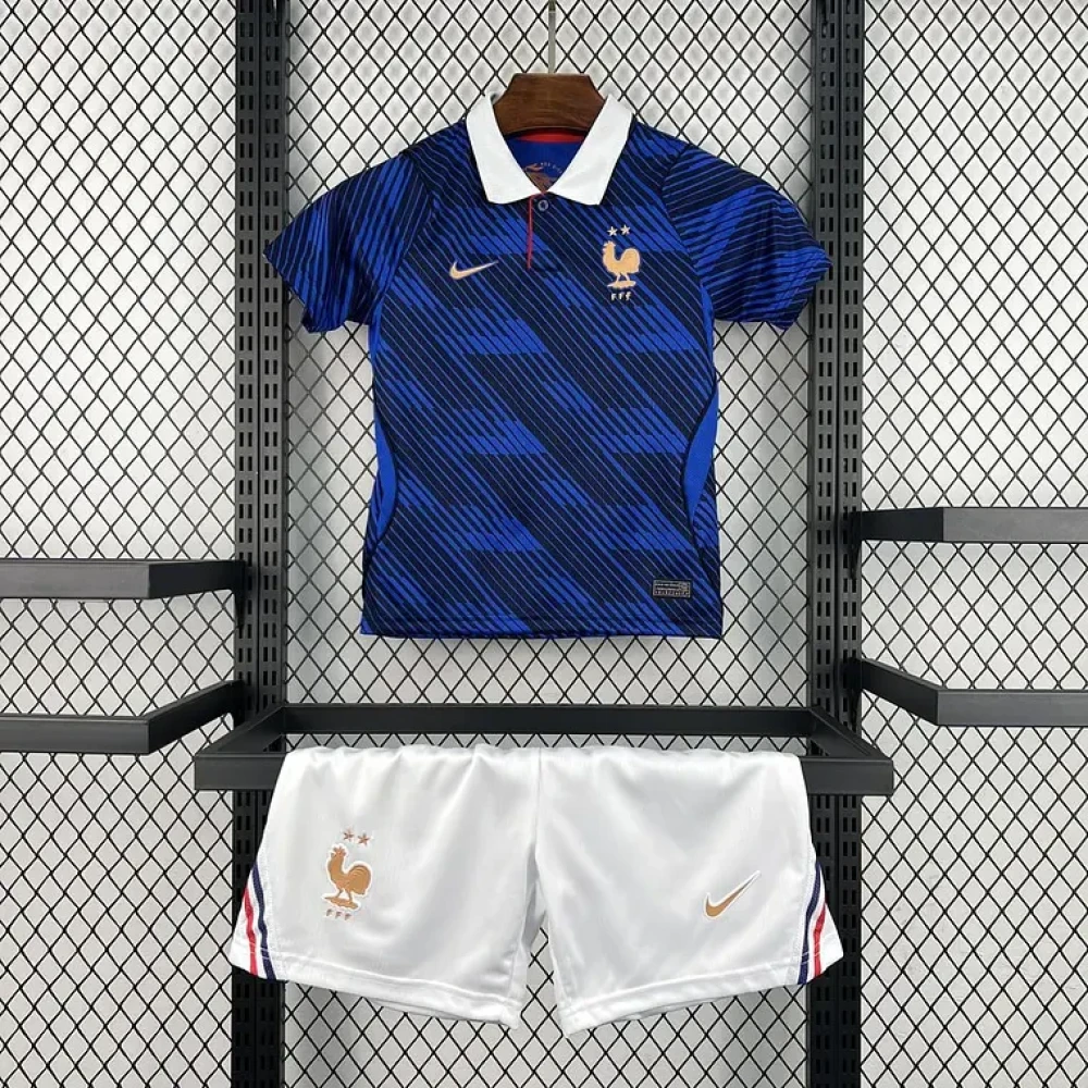 Детская футбольная форма France Home 26/27 navy/blue #1