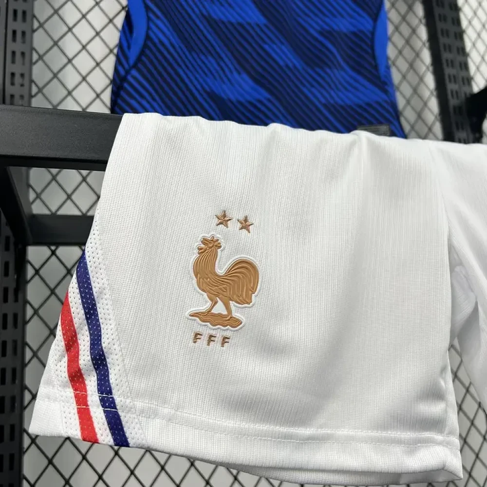 Детская футбольная форма France Home 26/27 navy/blue #4