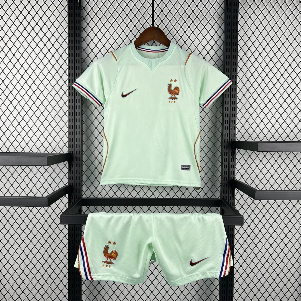 Детская футбольная форма France Away 26/27 white #1