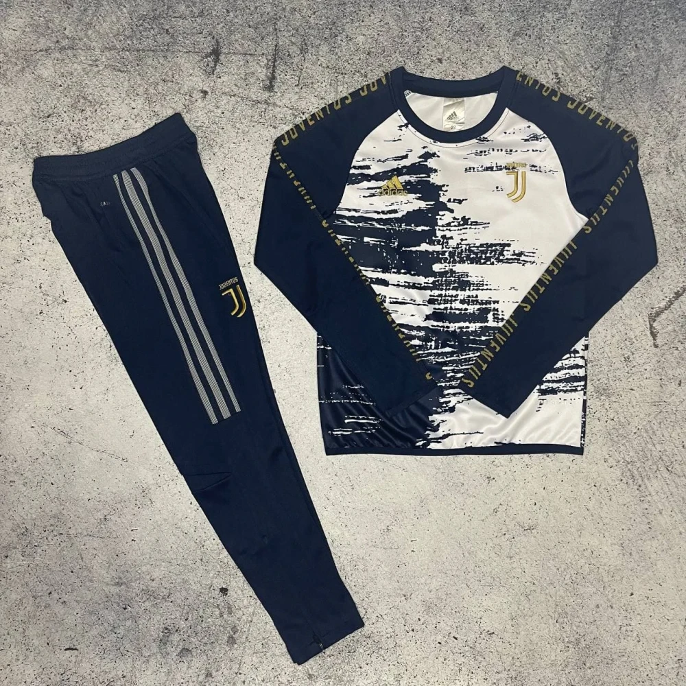 Детский костюм Juventus white/navy #1
