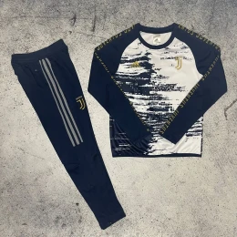 Детский костюм Juventus white/navy #1