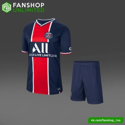 Футбольная форма PSG Home 20/21 navy/red