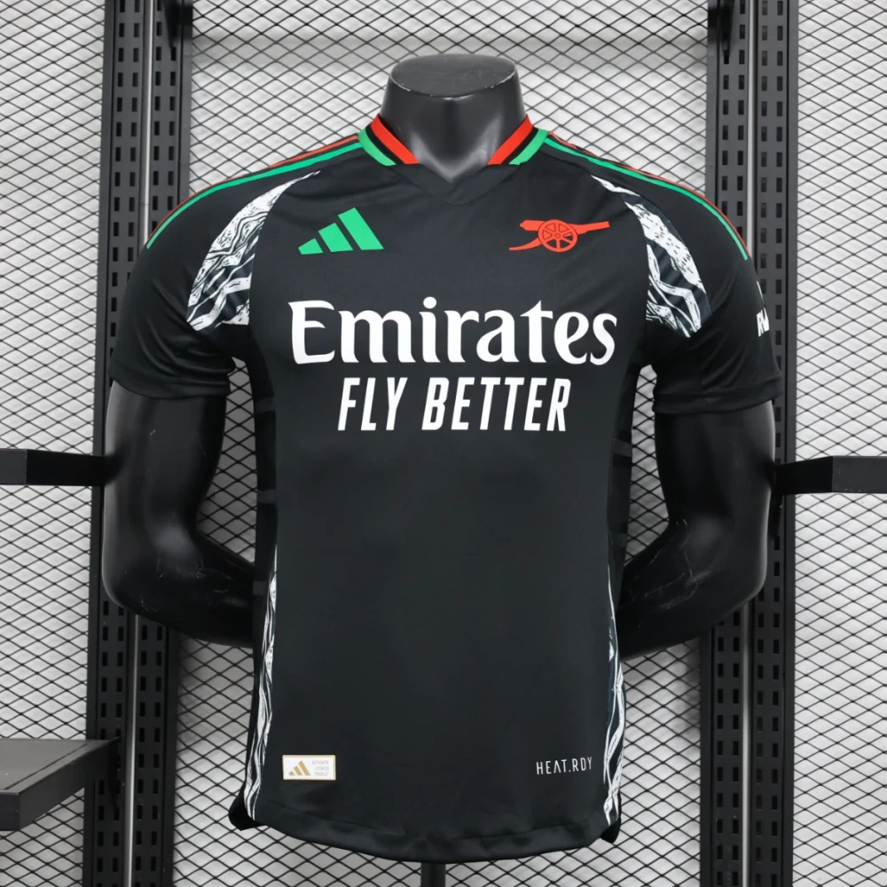 Футболка Arsenal Away 24/25 Top black #1