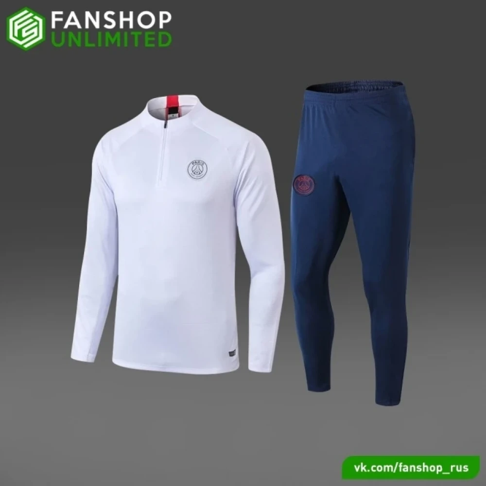 Костюм PSG white/navy #1