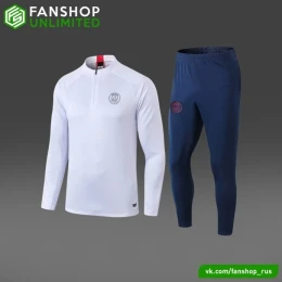 Костюм PSG white/navy #1