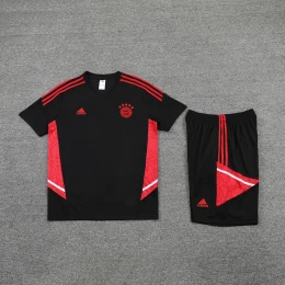 Футбольная форма Bayern Munich Training black/red #1