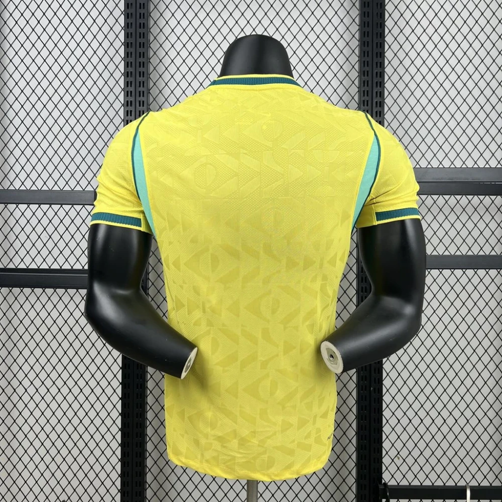 Футболка Brazil Home 26/27 Top yellow #2