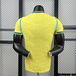 Футболка Brazil Home 26/27 Top yellow #2