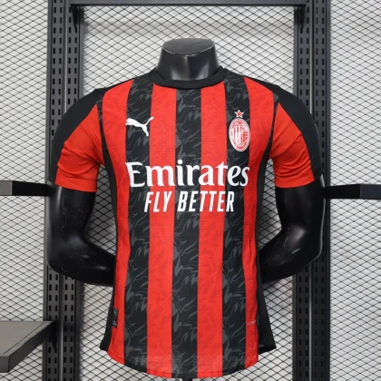 Футболка Milan Home 25/26 Top red/black