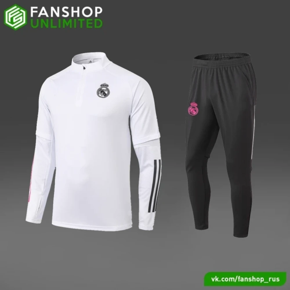 Костюм Real Madrid white/grey #1