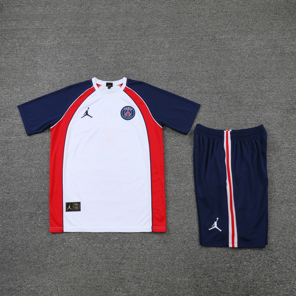 Футбольная форма PSG J Training white/navy #1