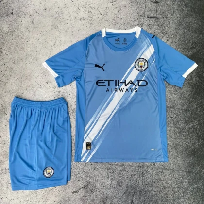 Футбольная форма Man City Home 25/26 blue