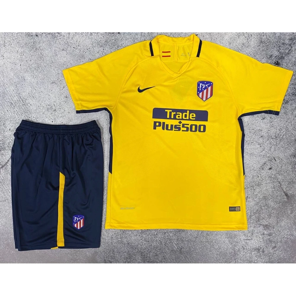 Футбольная форма Atletico Madrid Away 17/18 yellow/navy #1