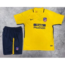 Футбольная форма Atletico Madrid Away 17/18 yellow/navy #1