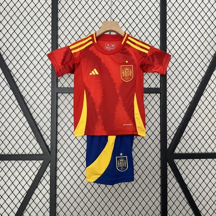 Детская футбольная форма Spain Home 24/25 red