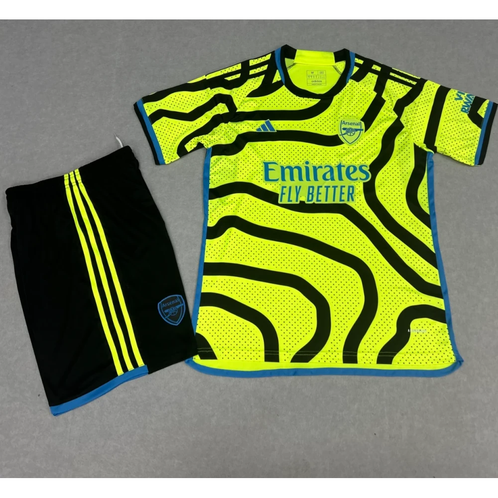 Футбольная форма Arsenal Away 23/24 volt/black #1