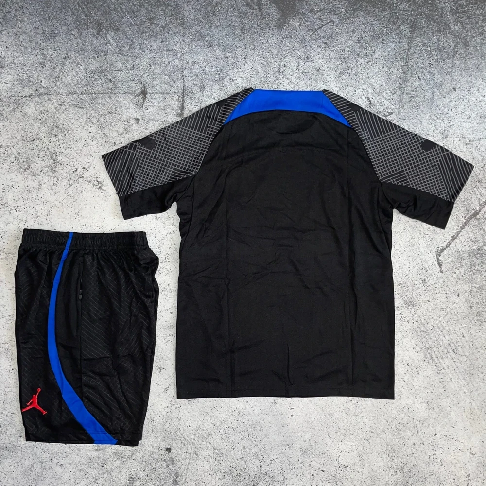 Футбольная форма PSG J Training black/blue #2