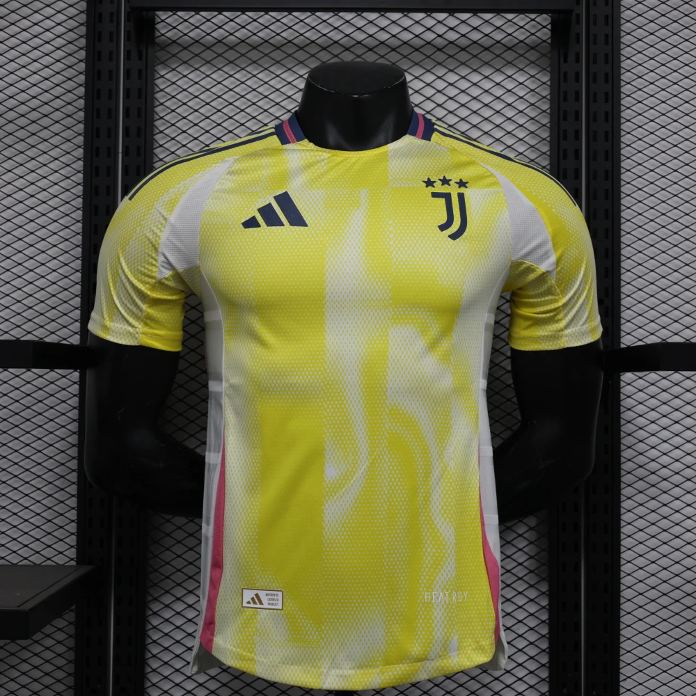 Футболка Juventus Away 24/25 Top yellow #1