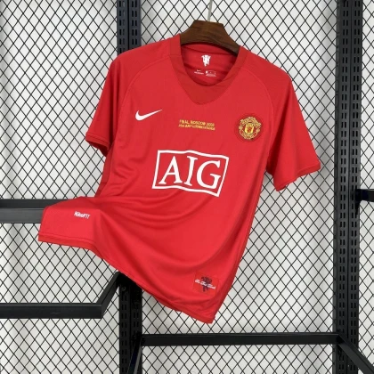 Футболка Man United Retro AIG Home red