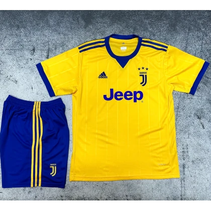 Футбольная форма Juventus Away 17/18 yellow/blue