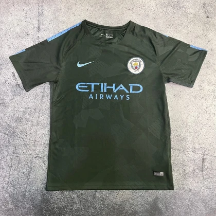 Футболка Man City 17/18 Third Top navy