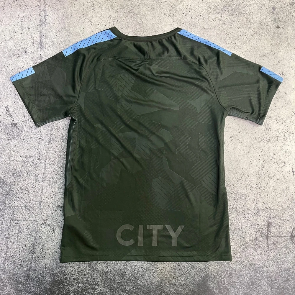 Футболка Man City 17/18 Third Top navy #2