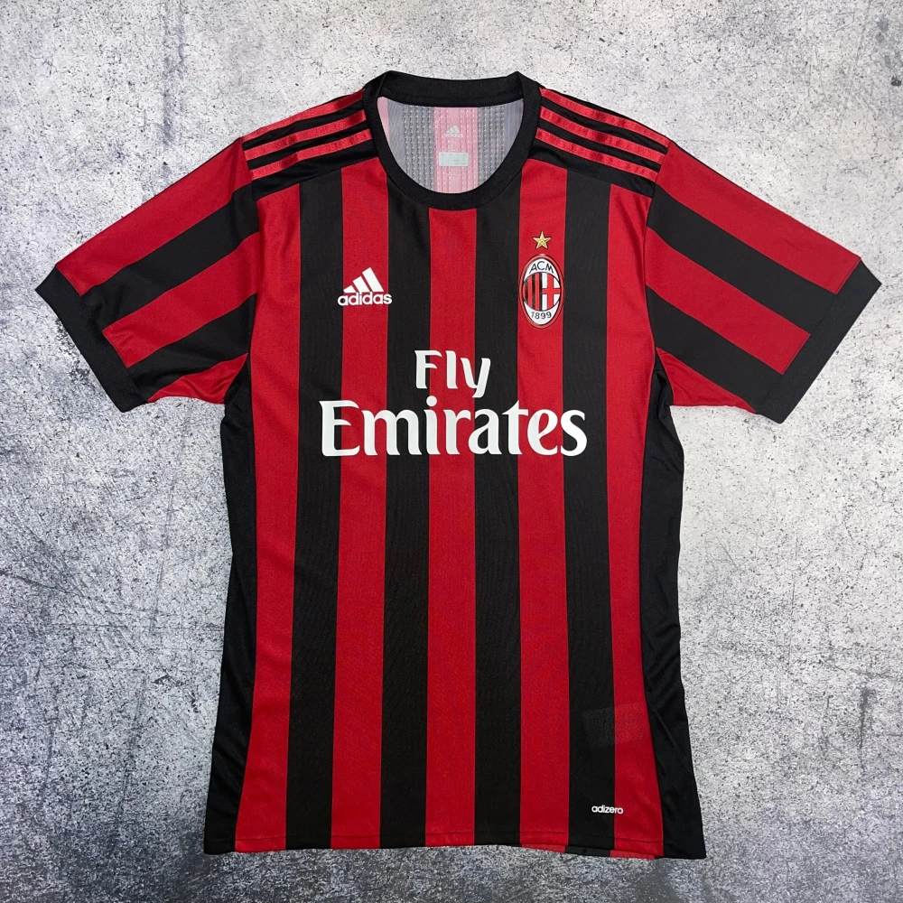 Футболка Milan 17/18 Home Top red/black #1