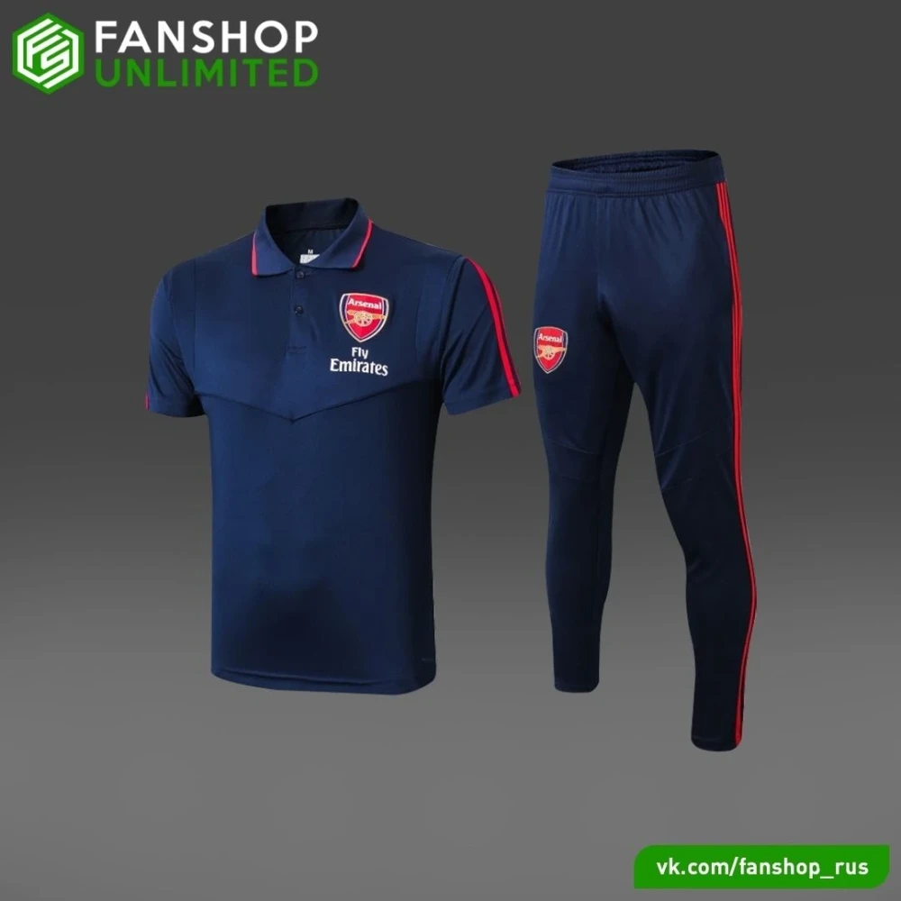 Костюм поло Arsenal navy #1