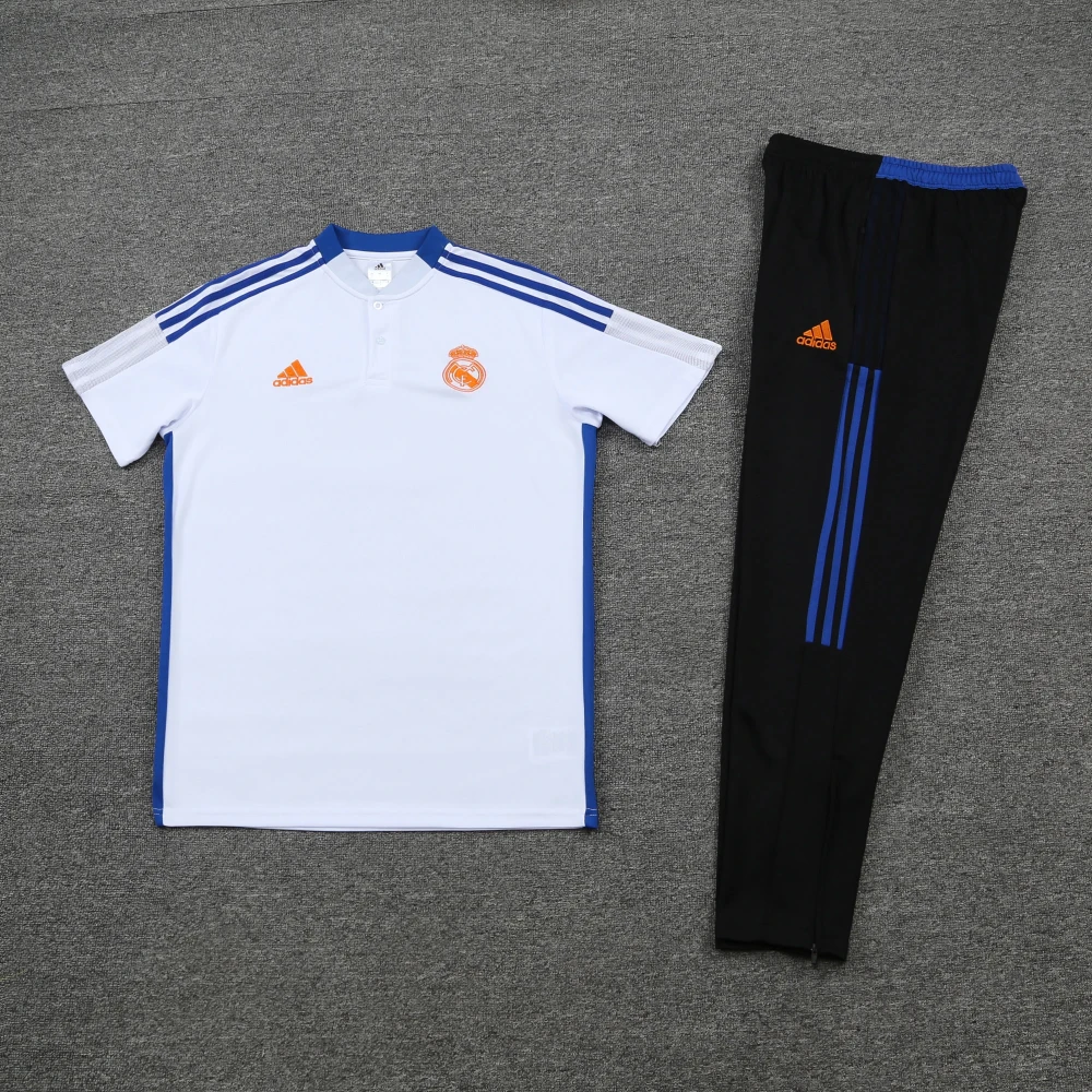 Костюм поло Real Madrid white/black #1