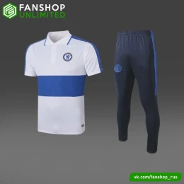 Костюм поло Chelsea white/navy #1
