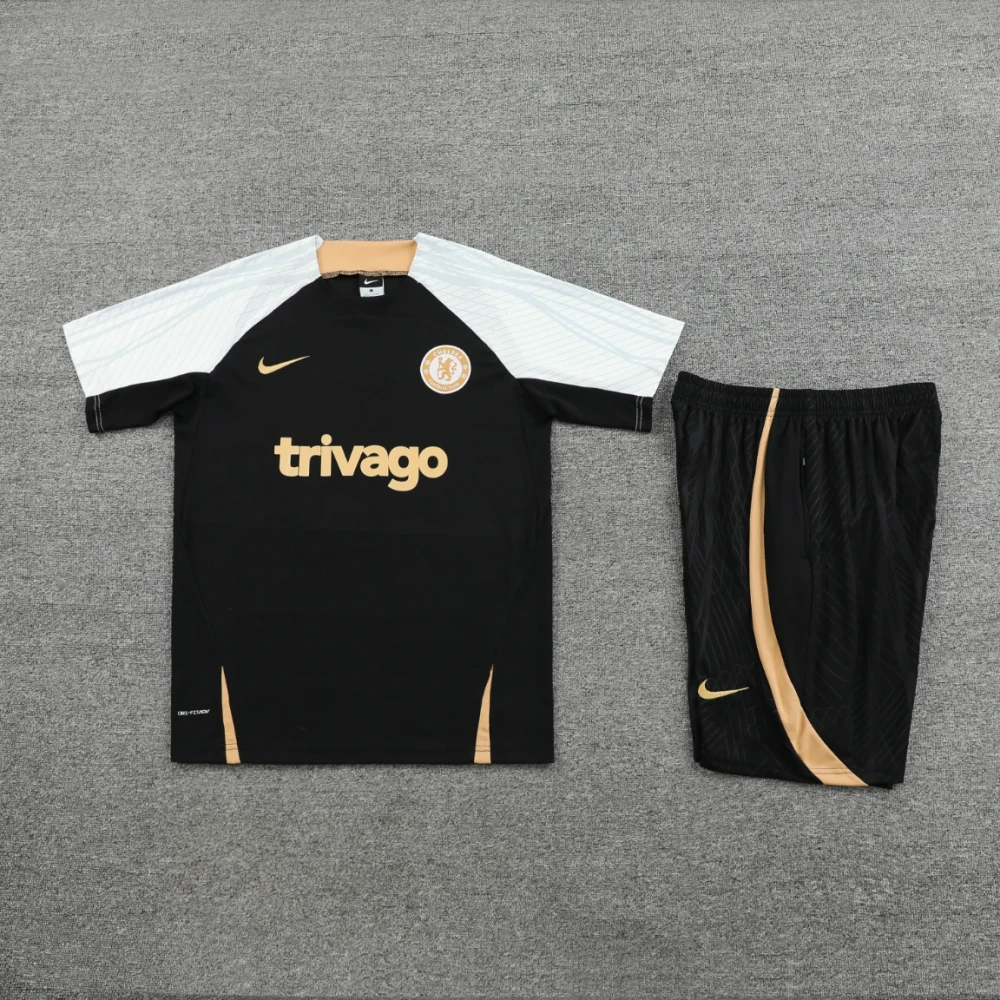 Футбольная форма Chelsea Training black #1