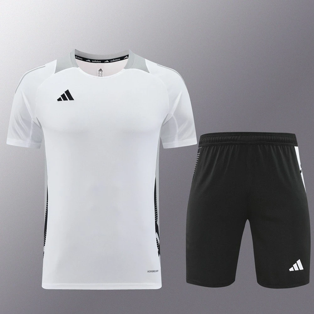 Футбольная форма Adidas white/black #2