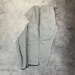 Костюм Nike Tech Fleece zip logo grey #4