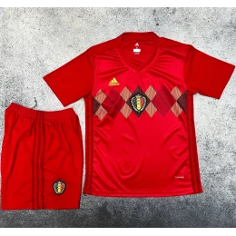 Футбольная форма Belgium 18 Home red #1