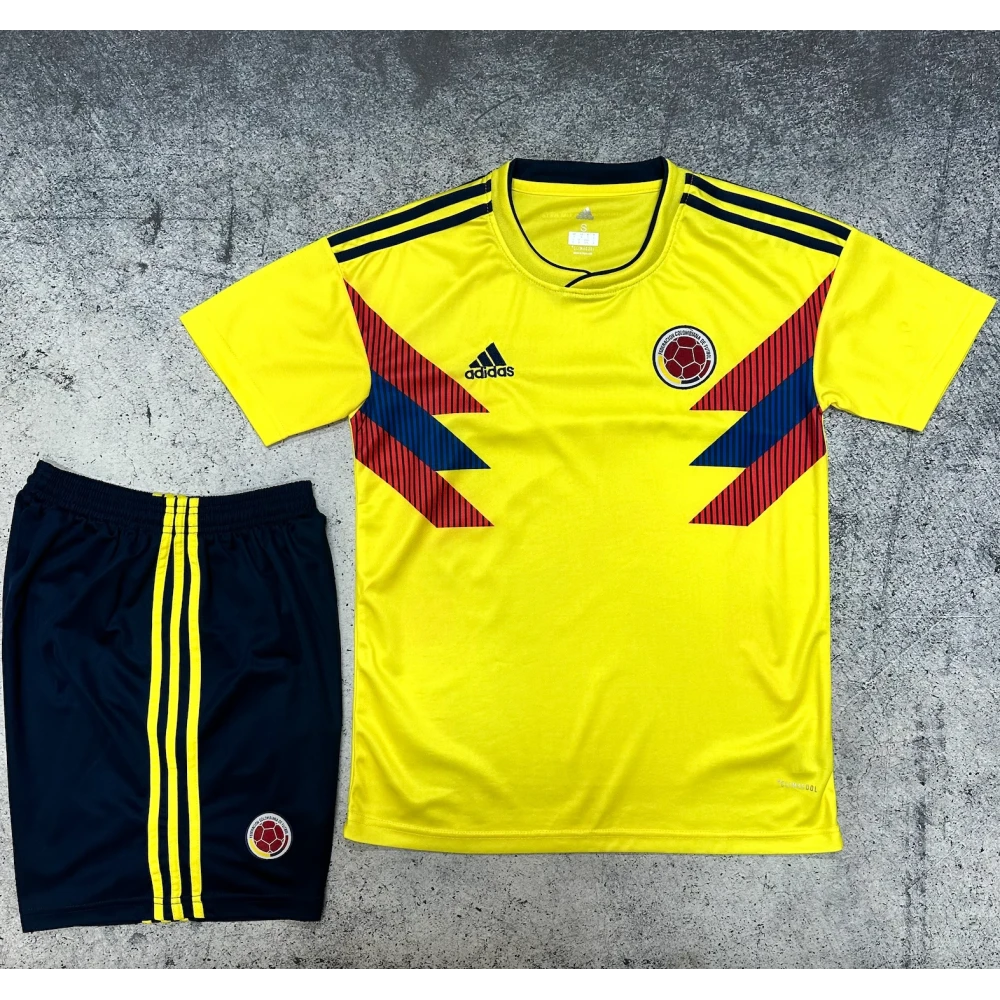Футбольная форма Colombia 17/18 Home yellow/black #1