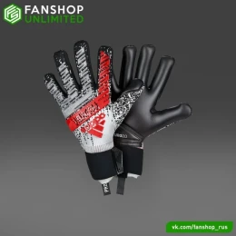 Вратарские перчатки Adidas Predator Pro black/grey #1