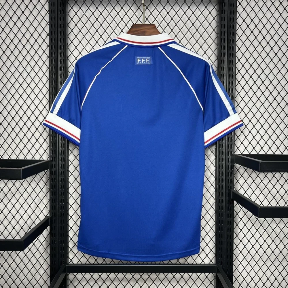 Футболка France Retro Home blue/white #2