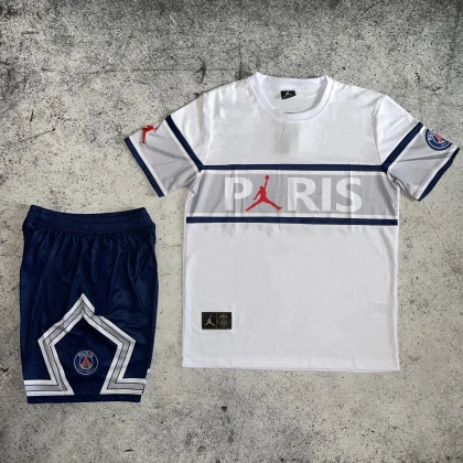Футбольная форма PSG J Training white/navy