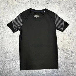 Термо футболка rainbow SS black #6