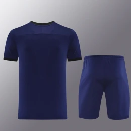 Футбольная форма Nike navy/orange #3