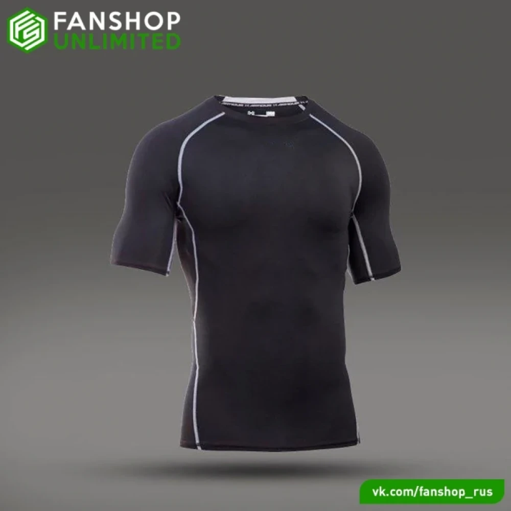 Термо футболка Under Armour SS black #2